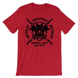 Barbell Club T (Red)